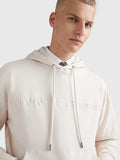 Archive Hilfiger Logo Hoody - Feather White