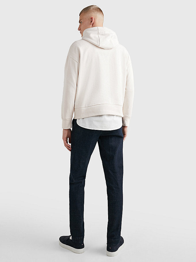 Archive Hilfiger Logo Hoody - Feather White