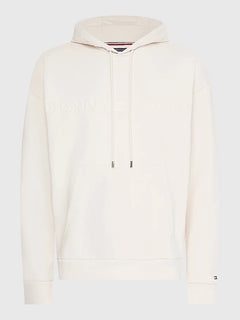 Archive Hilfiger Logo Hoody - Feather White