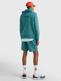 Hilfiger Curve Logo Hoody - Frosted Green