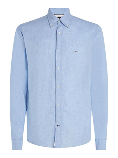 Pigment Dyed Li Solid Rf Shirt - Vessel Blue