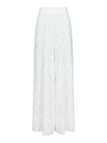 Madison Lace Pants - White