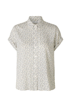 Majan Ss Shirt Aop 9942 - Bluebell
