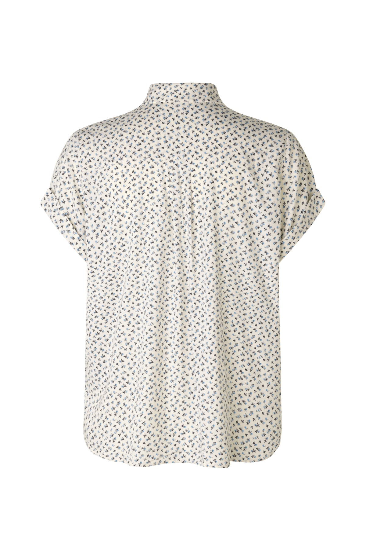 Majan Ss Shirt Aop 9942 - Bluebell