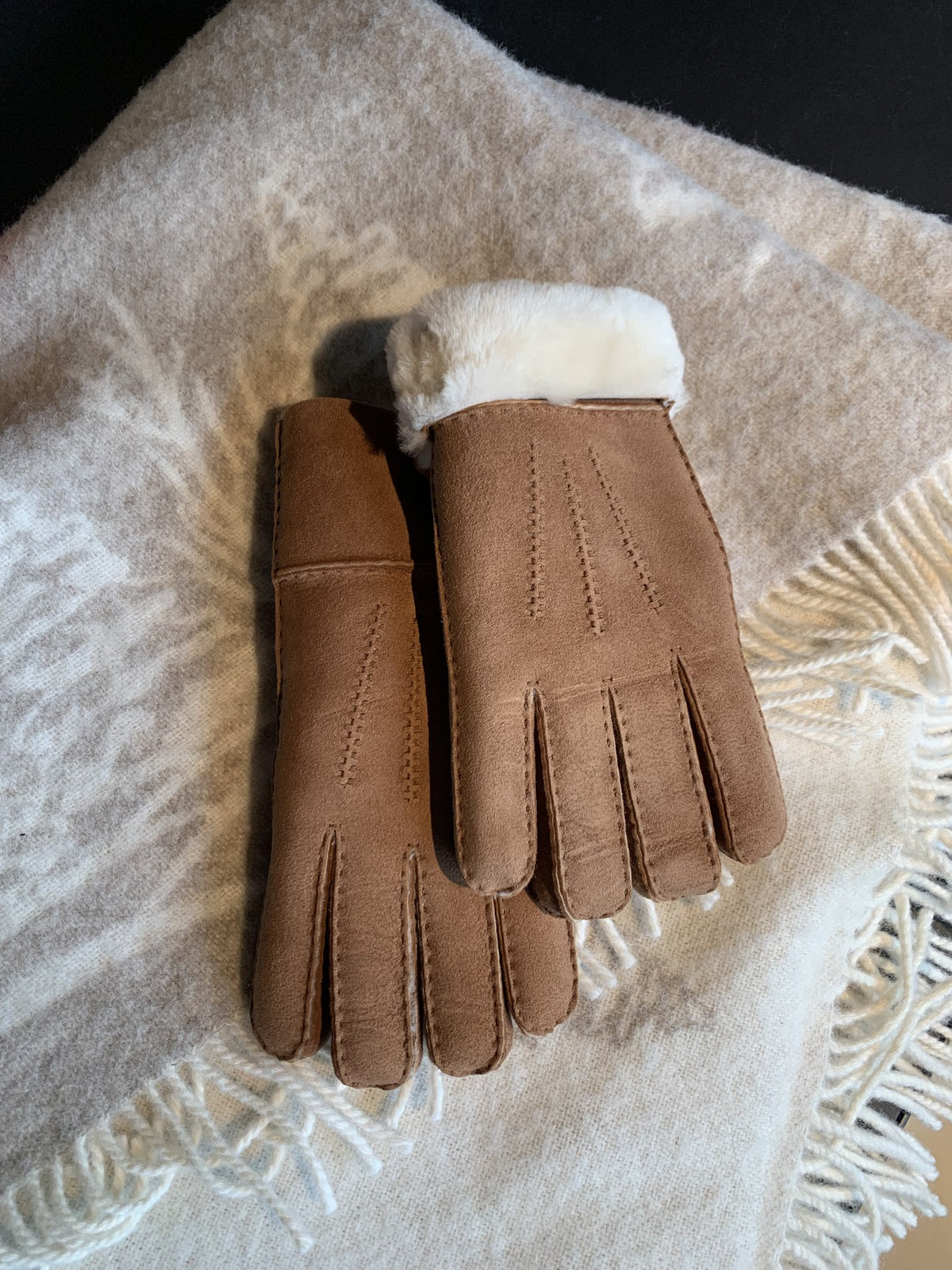 Manon Shearling - Chestnut