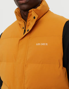 Mark Puffer Vest - Inca Gold
