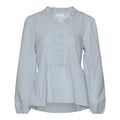 Matti Blouse - Light Blue Stripe