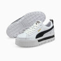 Mayze Lth Wn's - White/Black