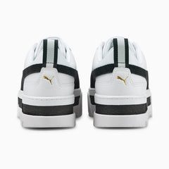 Mayze Lth Wn's - White/Black