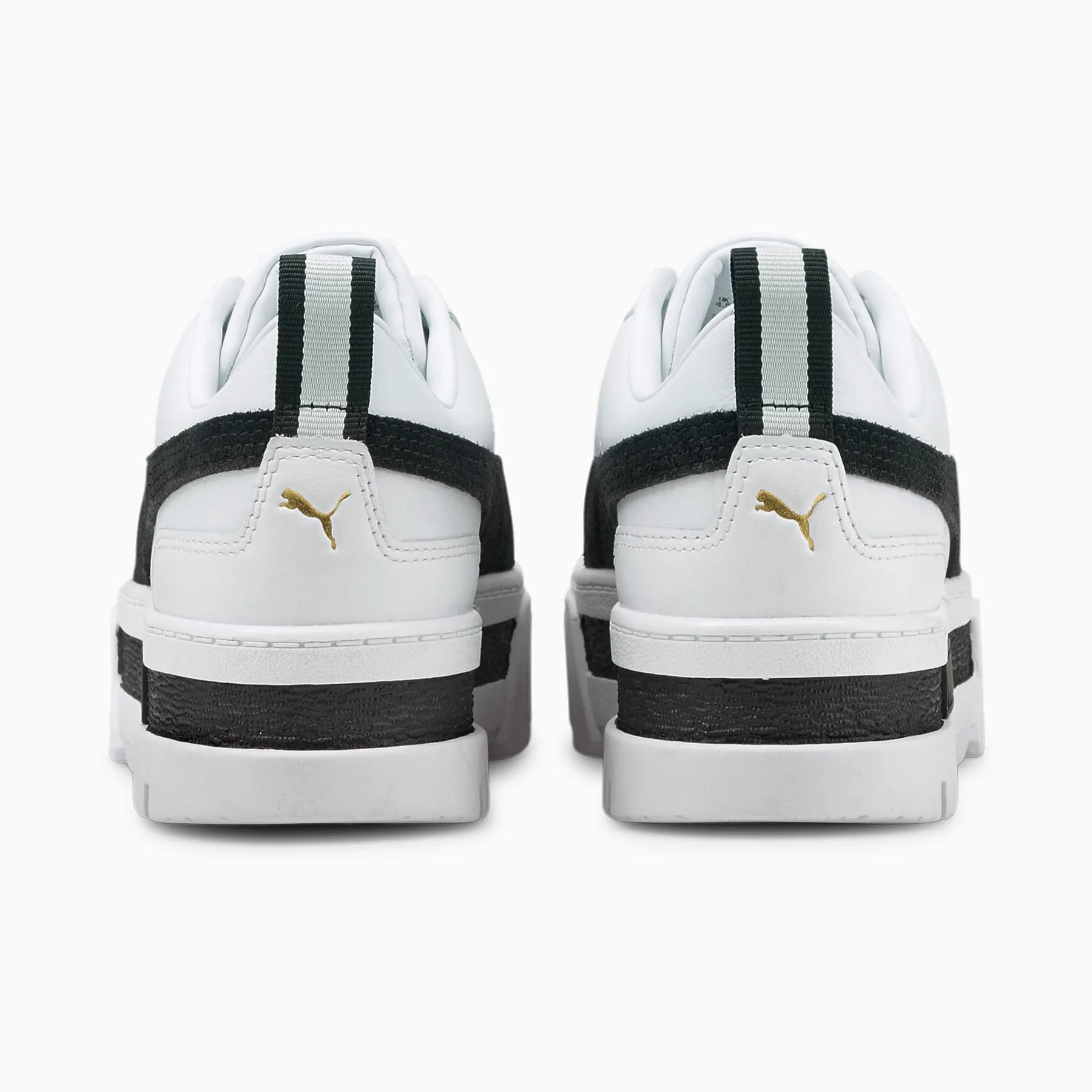 Mayze Lth Wn's - White/Black