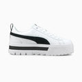 Mayze Lth Wn's - White/Black