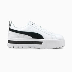 Mayze Lth Wn's - White/Black