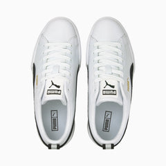 Mayze Lth Wn's - White/Black