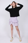 Carin Skirt - Lavender - Neo Noir - Skjørt - VILLOID.no
