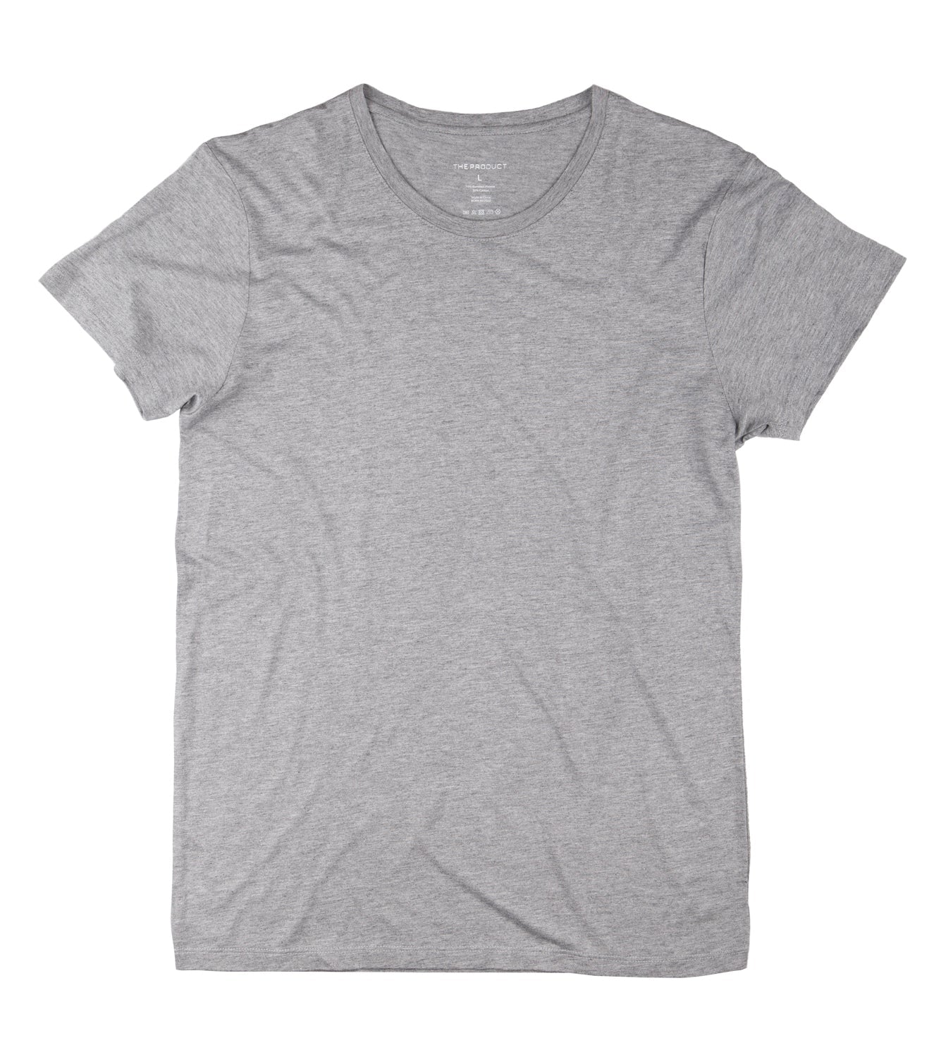 Men T-shirt - Grey Melange