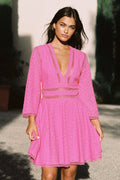 Millie Dress - Lipstick Pink