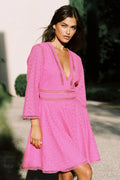 Millie Dress - Lipstick Pink