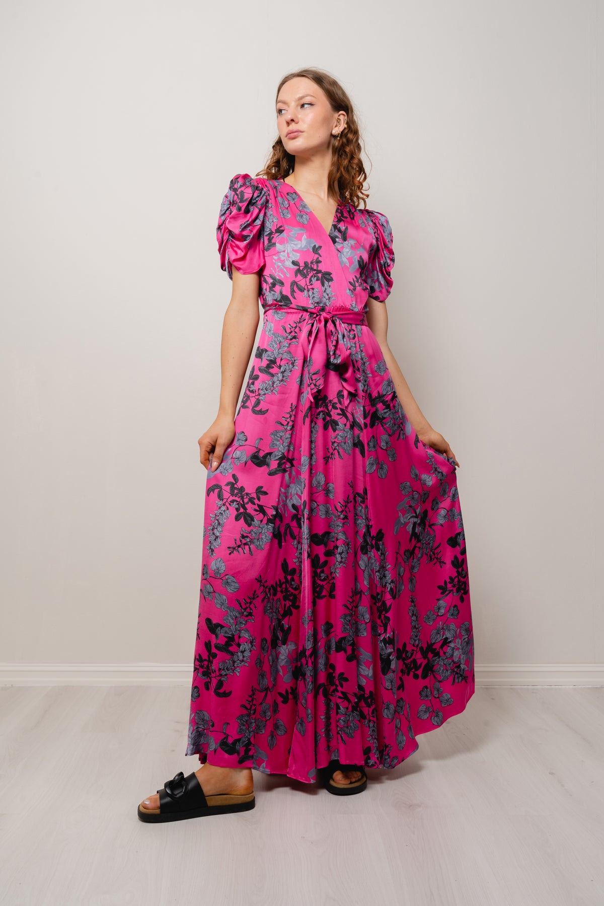 Emma Dress - Paisley Pink