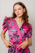 Emma Dress - Paisley Pink