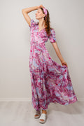 Emma Dress - Paisley Purple