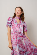 Emma Dress - Paisley Purple