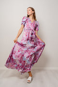 Emma Dress - Paisley Purple