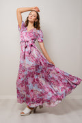 Emma Dress - Paisley Purple