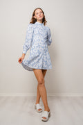Viola Dress - Blue