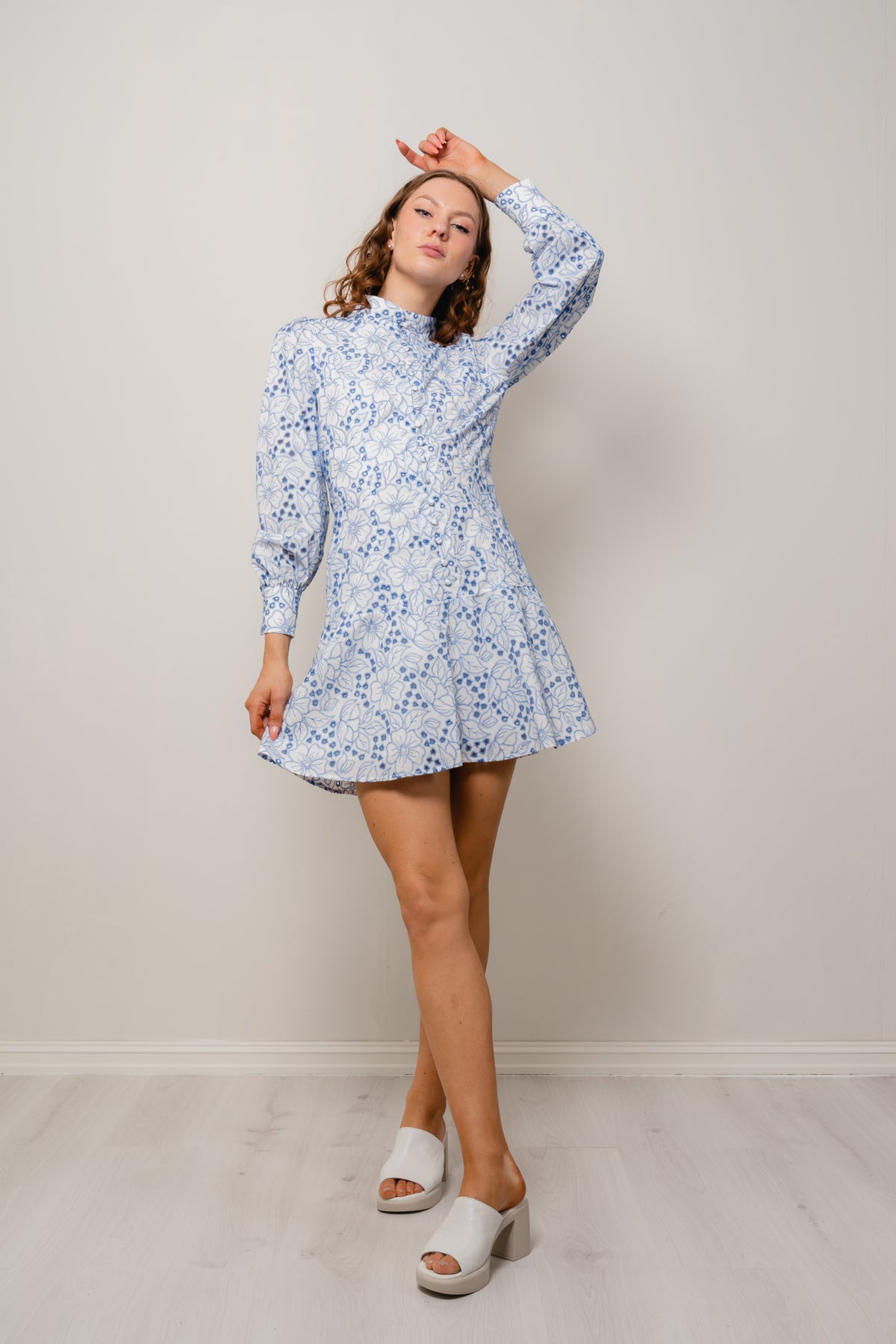 Viola Dress - Blue
