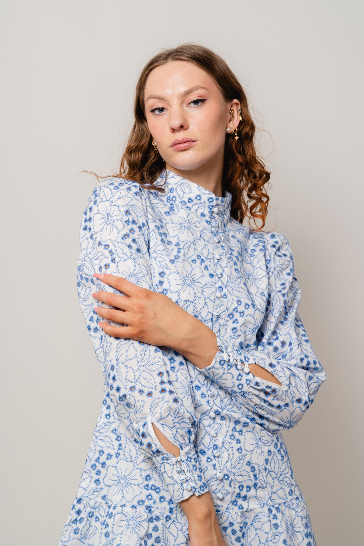 Viola Dress - Blue