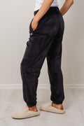Elastic Cuff Pants - Night Black