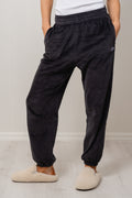 Elastic Cuff Pants - Night Black
