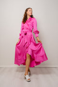 Iza Maxi Dress - Lipstick Pink