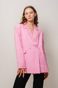 Mano Oversize Blazer - Candy Pink