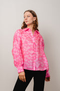 Gina Shirt - Bow Pink