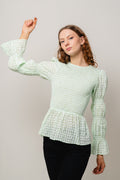 Dicte Mona Blouse - Light Green