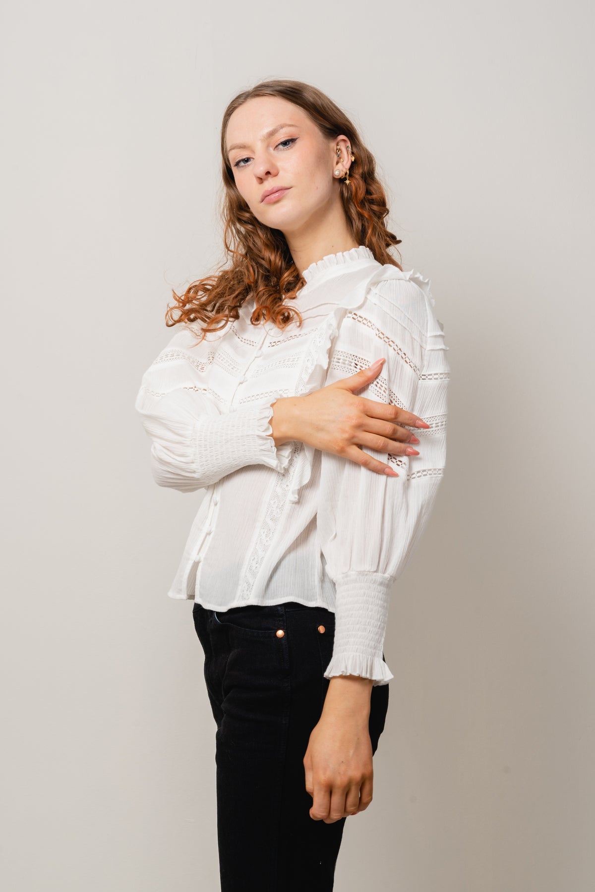 Kristy Blouse - White