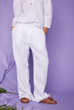 Moon Linen - White