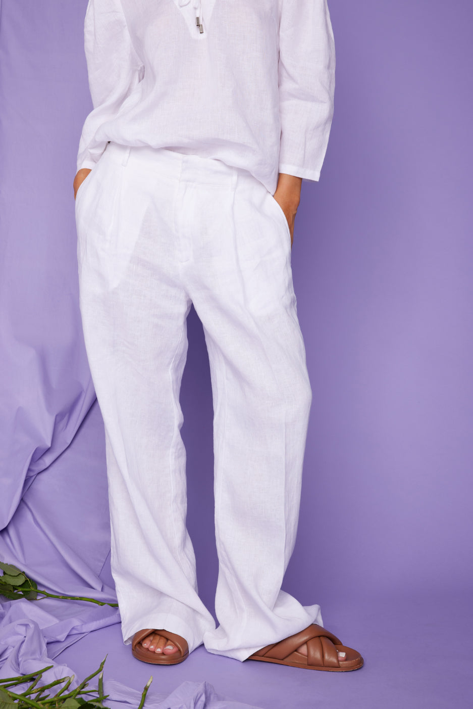 Moon Linen - White