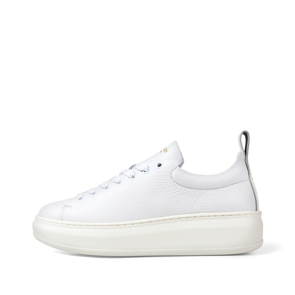 Club Tech - Tumbled Leather - White - Jim Rickey - Sko - VILLOID.no