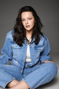 Noelle Denim Jacket - Light Blue