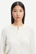 Nor Short Cardigan - Whisper White