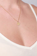 Afon Necklace - Gold - Maanesten - Tilbehør - VILLOID.no
