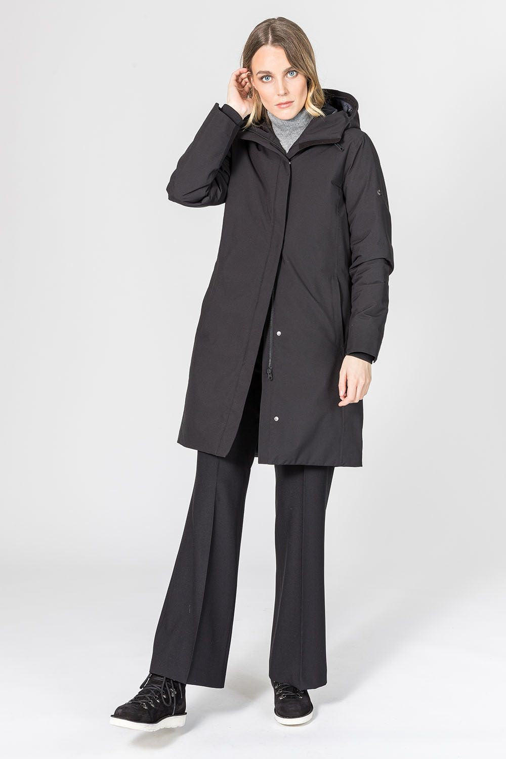 Women Coat - Black - Scandinavian Edition - Jakker - VILLOID.no
