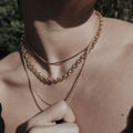 Rope Chain Necklace 18 - Pale Gold
