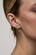 Pretty Crystal Stud & Huggie Ear Party - Crystal