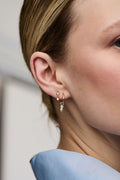 Pretty Crystal Stud & Huggie Ear Party - Crystal