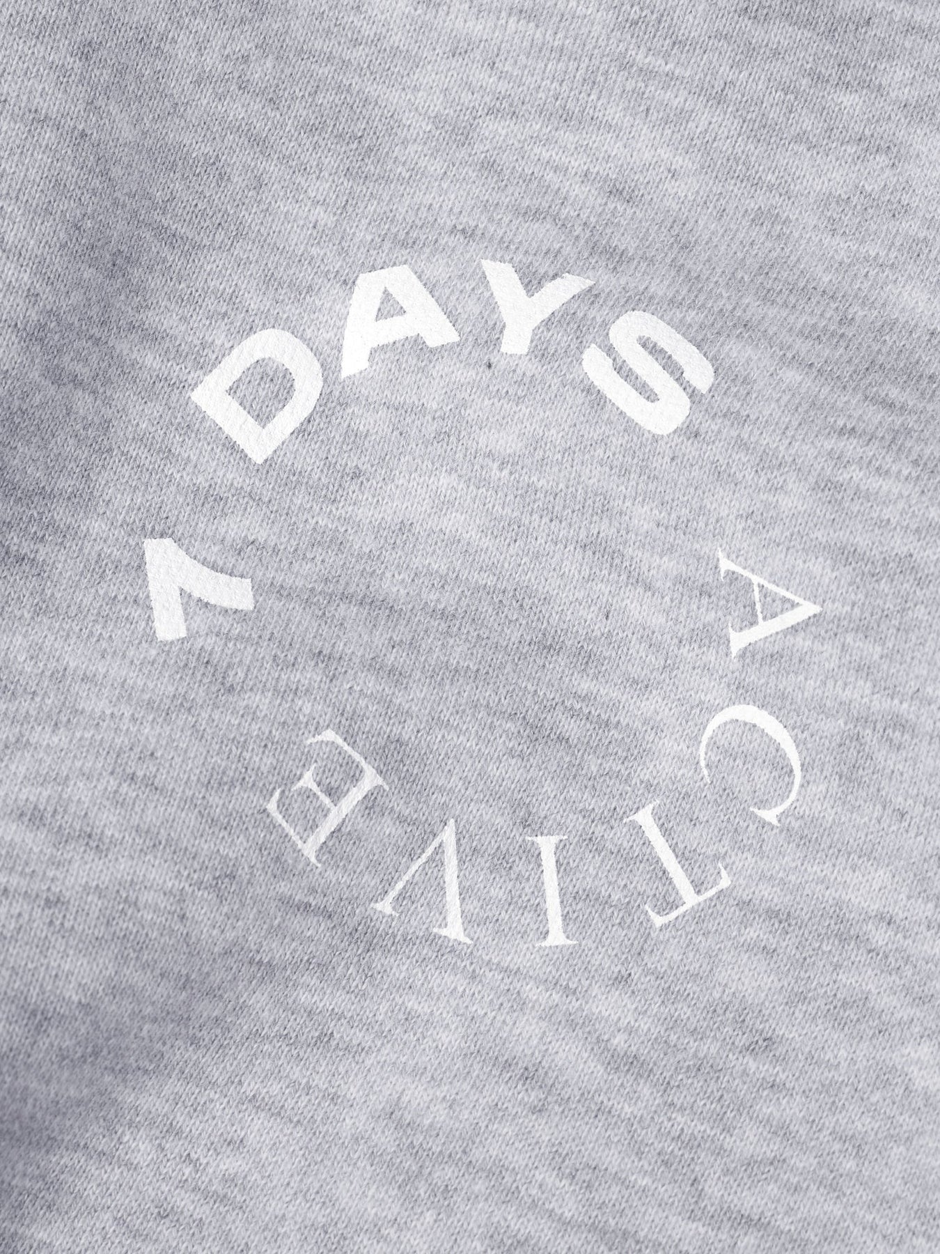 Cropped Hoodie - Heather Grey