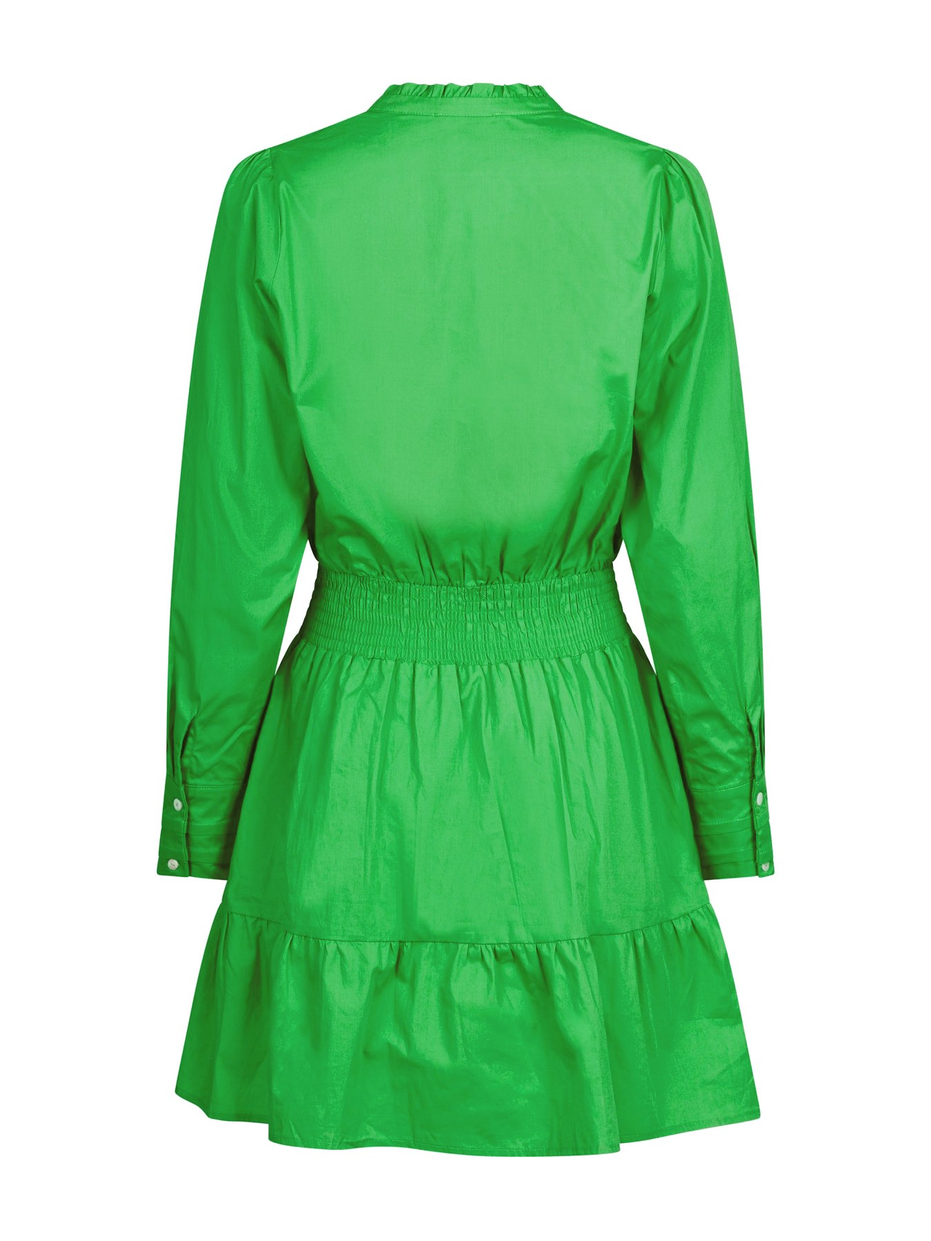Yvette Poplin Dress - Green