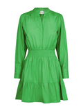 Yvette Poplin Dress - Green